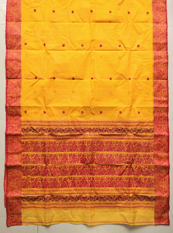 COTTON BALUCHARI HANDLOOM SAREE