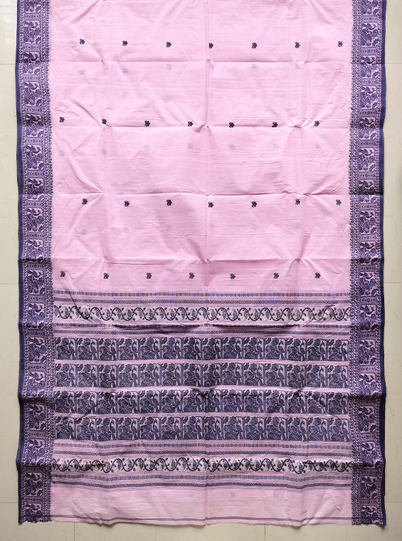 COTTON BALUCHARI HANDLOOM SAREE