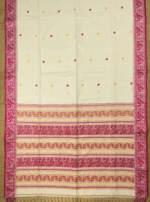 COTTON BALUCHARI HANDLOOM SAREE