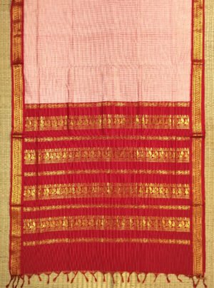 GADWAL SILK COTTON HANDLOOM SAREE