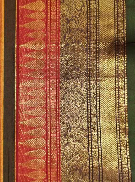 VENKATGIRI COTTON HANDLOOM SAREE - Image 2