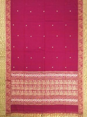 COTTON BALUCHARI HANDLOOM SAREE