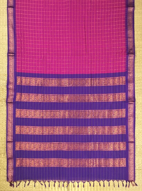 GADWAL SILK COTTON HANDLOOM SAREE