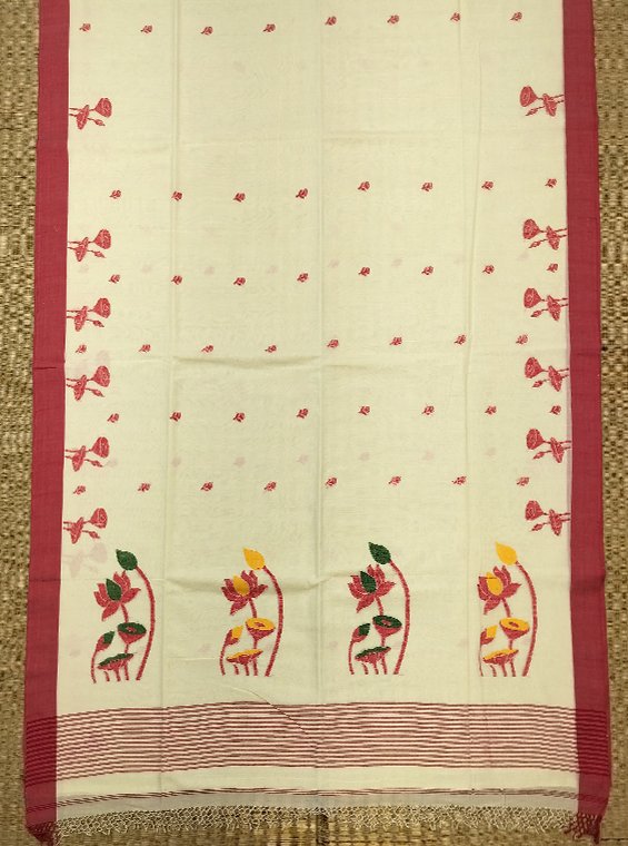 FULIA COTTON HANDLOOM SAREE