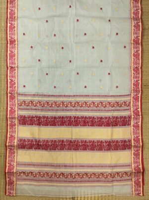 COTTON BALUCHARI HANDLOOM SAREE