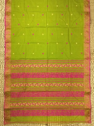 COTTON BALUCHARI HANDLOOM SAREE