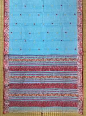 COTTON BALUCHARI HANDLOOM SAREE