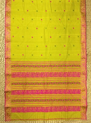 COTTON BALUCHARI HANDLOOM SAREE