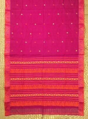 COTTON BALUCHARI HANDLOOM SAREE