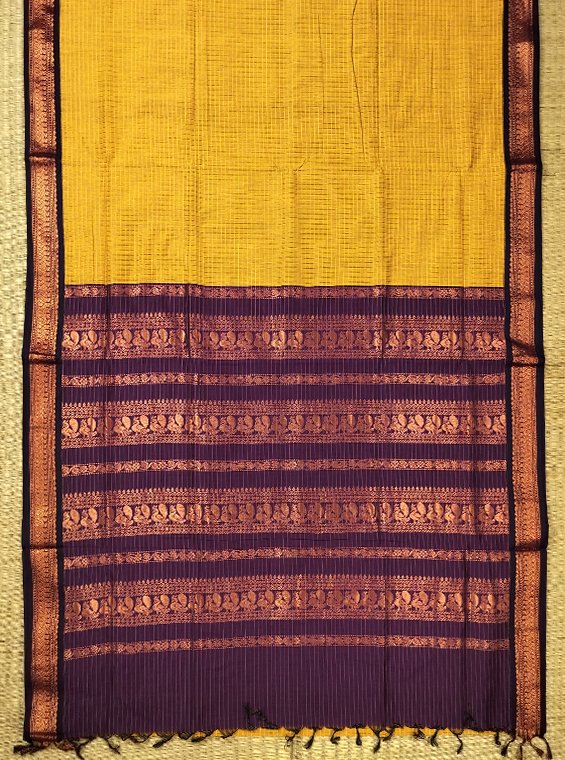 GADWAL SILK COTTON HANDLOOM SAREE
