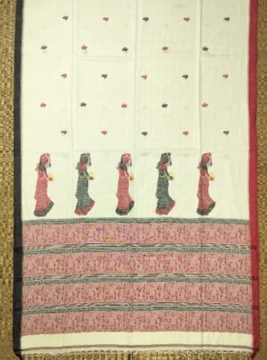 COTTON BALUCHARI HANDLOOM SAREE