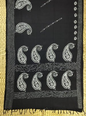 KANTHA EMBROIDERED HANDLOOM COTTON SAREE