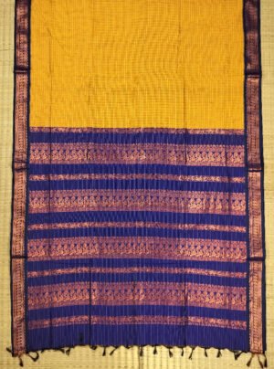 GADWAL SILK COTTON HANDLOOM SAREE