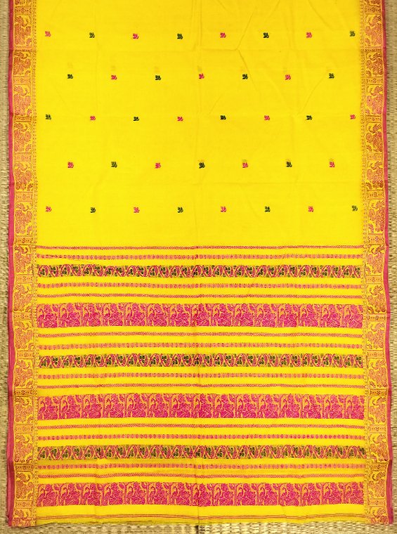 COTTON BALUCHARI HANDLOOM SAREE