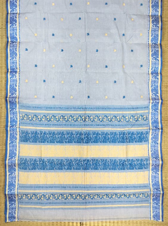 COTTON BALUCHARI HANDLOOM SAREE