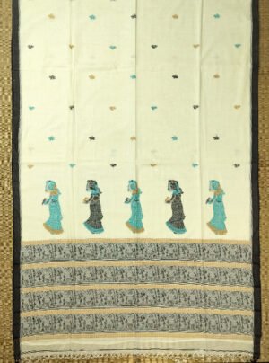 COTTON BALUCHARI HANDLOOM SAREE