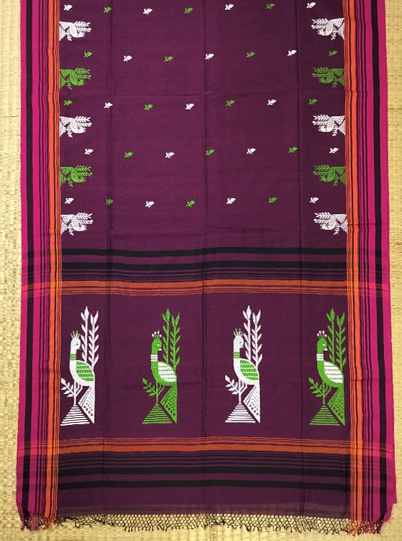 FULIA COTTON HANDLOOM SAREE