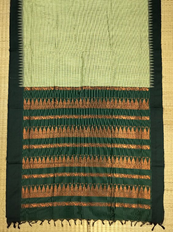 GADWAL SILK COTTON HANDLOOM SAREE