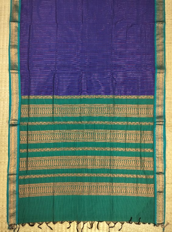 GADWAL SILK COTTON HANDLOOM SAREE