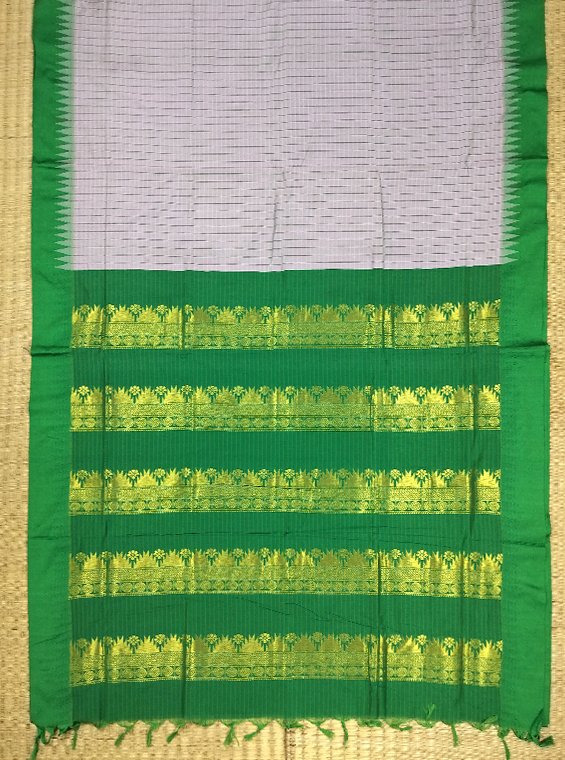 GADWAL SILK COTTON HANDLOOM SAREE