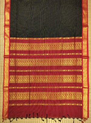 GADWAL SILK COTTON HANDLOOM SAREE