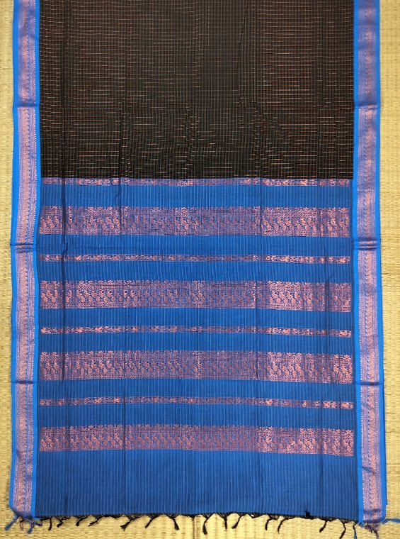 GADWAL SILK COTTON HANDLOOM SAREE