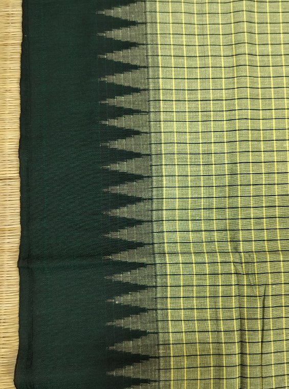 GADWAL SILK COTTON HANDLOOM SAREE - Image 2