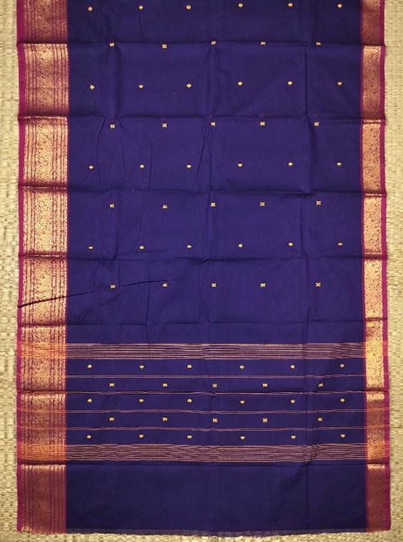 KANCHI COTTON HANDLOOM SAREE