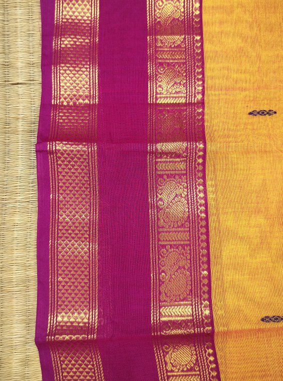 KANCHI COTTON HANDLOOM SAREE - Image 2