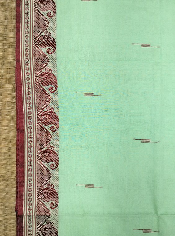 SHANTIPUR HANDLOOM COTTON SAREE - Image 2