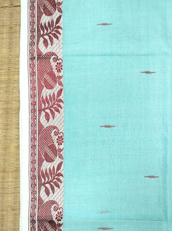 SHANTIPUR HANDLOOM COTTON SAREE - Image 2
