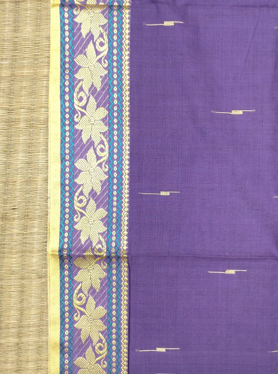 SHANTIPUR HANDLOOM COTTON SAREE - Image 2