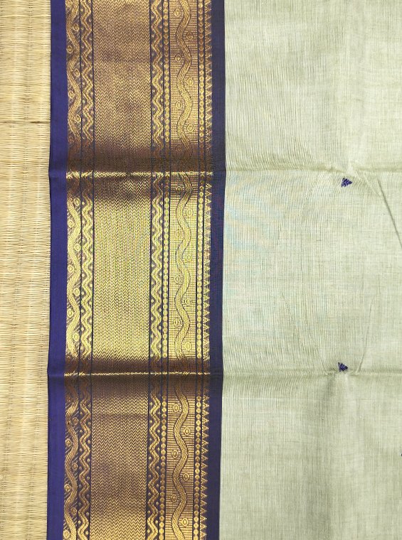 KANCHI COTTON HANDLOOM SAREE - Image 2
