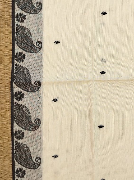 DHANIAKHALI COTTON HANDLOOM SAREE - Image 2