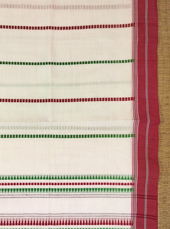 BEGAMPUR HANDLOOM COTTON SAREE - Image 2