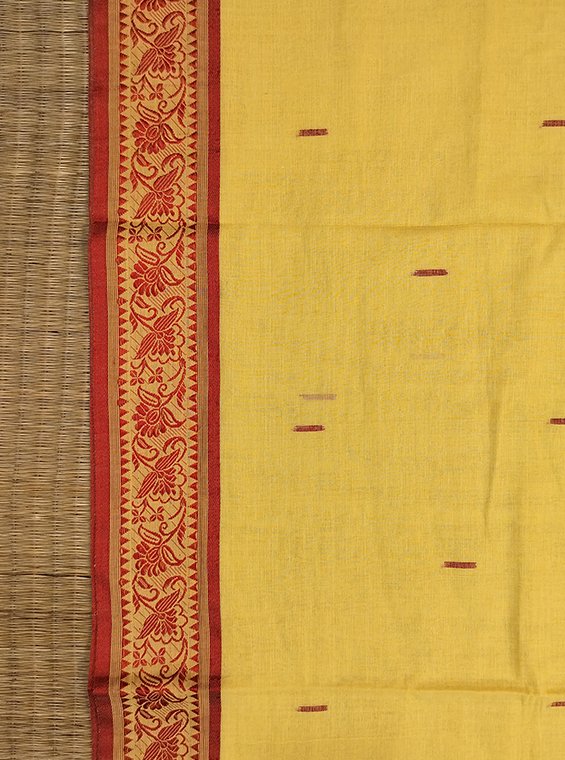 SHANTIPUR HANDLOOM COTTON SAREE - Image 2